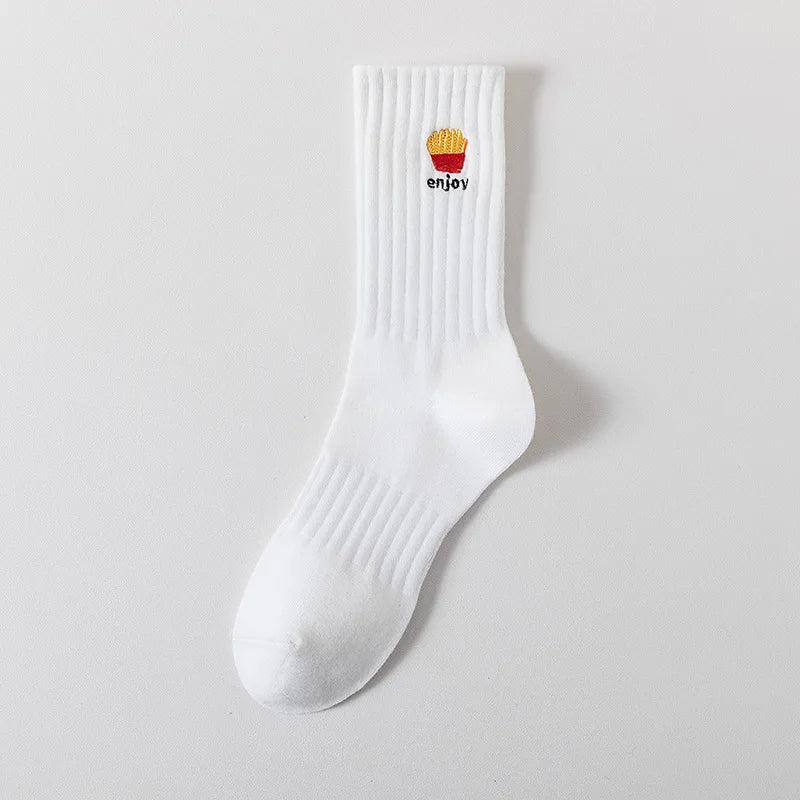 Calcetines bordados icónicos