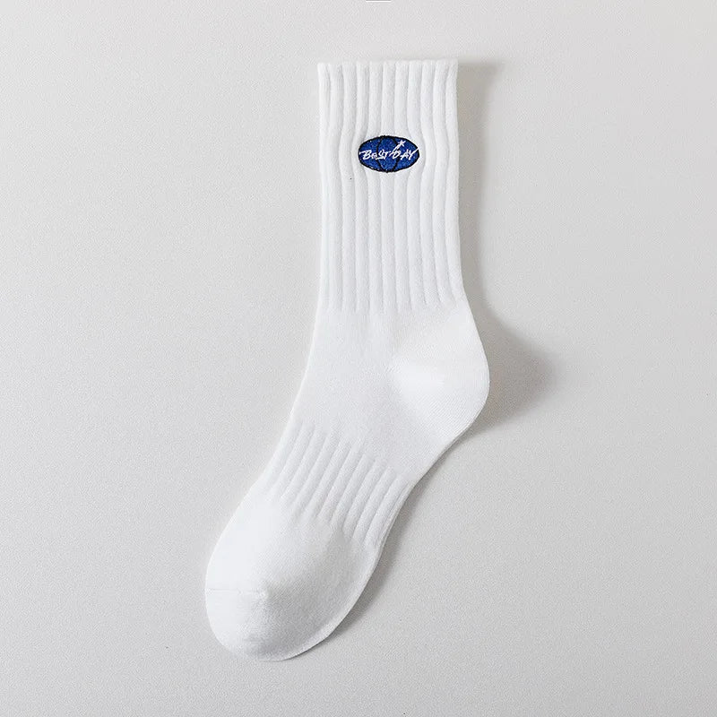 Calcetines bordados icónicos